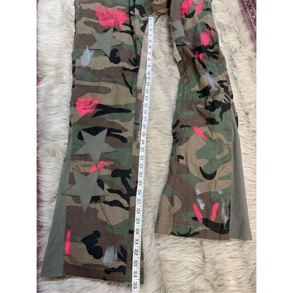 MNML B439 Star Flare Denim - Camo Size 40 - Picture 11 of 12